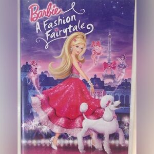 Mattel Barbie A Fashion Fairytale DVD Movie Believe In Yourself